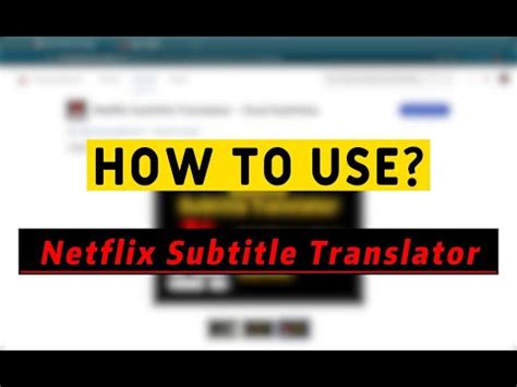 Working as a Subtitle Translator for Netflix 